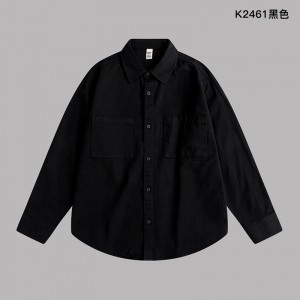 重磅纯棉长袖衬衫 K2461